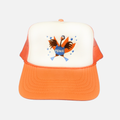 Cold Turkey Plunge Trucker Hat - Orange